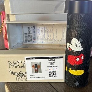 MCM Black and Red Mickey Mouse Thermos
